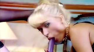 Exotic pornstars Lea Martini and Vanessa Virgin in incredible blowjob, small tits adult clip