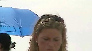 Candid playful beach teen tit and ass voyeur voyeur video