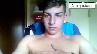 Italian Cute Guy Shows His Round Ass And Asshole On Cam