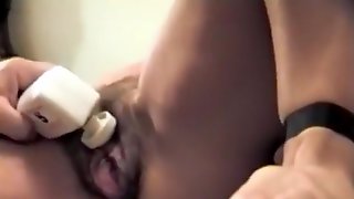 Wife Takes Bottle In Pussy