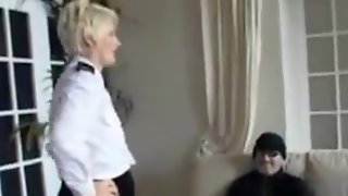 Policewoman catches burglers