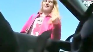 Car Flashing Dick