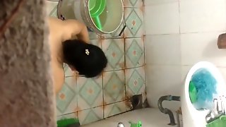 Voyeur Hairy Shower