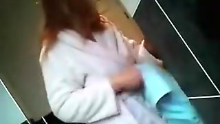 Hidden Voyeur Video in the Bathroom Nude Mom Spied on Cam