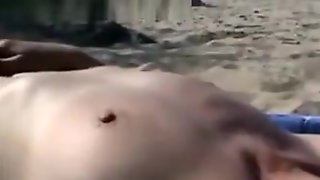 French Wife Nude At The Beach