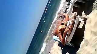 Topless Beach Voyeur