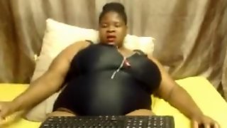 Black bbw monster tits  webcam