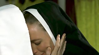Mature Lesbian Nun Nina Hartley Sins With MILF Lover 