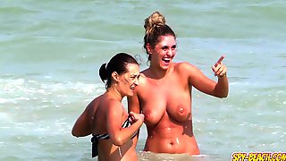 Topless Beach, Bikini Voyeur