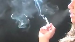 Ebony Smoking Fetish
