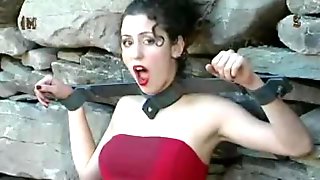 Water torture for a submissive girl. Extreme BDSM stuff!