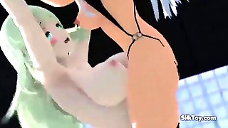 Anime 3d animated big tist pool sex
