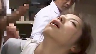Hottest Japanese slut Nana Saeki, Yuka Osawa, Tsubaki Katou in Crazy Small Tits, Toys JAV scene