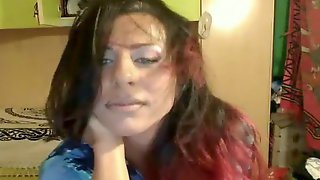 Italian Crossdresser, Webcam