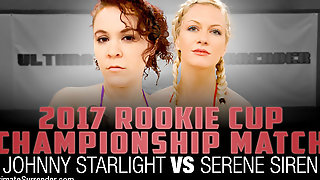 Johnny Starlight,Serene Siren in 2017 Rookie Cup Championship Match: Johnny Starlight vs Serene Siren - UltimateSurrender