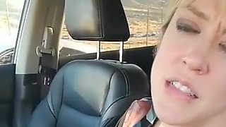 Milf car masturbation