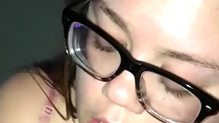 White Girl Sucking BBC