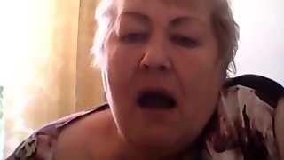 Russian granny skype tonge play
