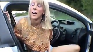 Masturbation In Car, Car Solo