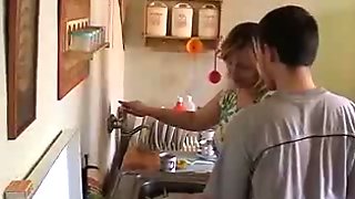 Mature Fucking In The Kitchen