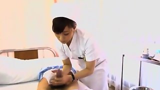 Japanese Nurse Handjob