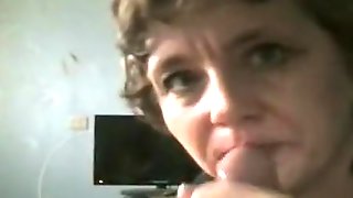 Mature European Wife Gives Head POV