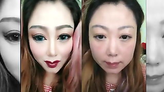 Makeup vs no makeup