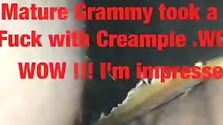 Granny Gets A Creampie