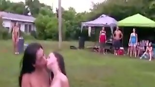 Outdoor College Orgy