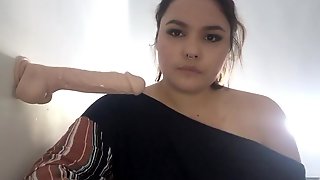 BJoi (Blowjob JOI) From a Chaturbate Webcam Private Show! Big Dildo