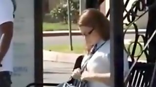 Teen Groped, Schoolgirl Bus, Groped And Fucked