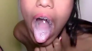 Raunchy Spit Swapping oral intercourse