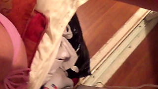 Humping pillows hidden in my closet 