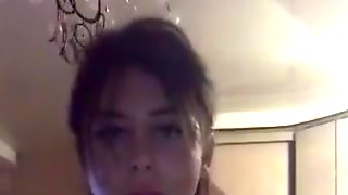 Crazy hot russian teasing on periscope