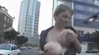 Big Breasts In Public