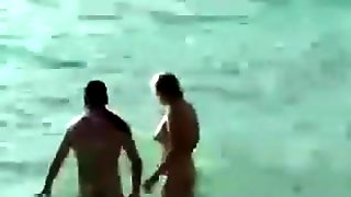 Voyeuring swinger Orgy on Nude Beach