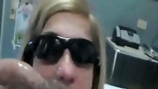 Pretty Blonde Milf With Sunglasses Make A Hell Of A Blowjob Sunday Afternoon