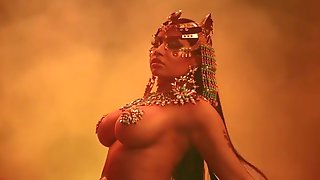 Nicki minaj ganjaburn (only boob shots)