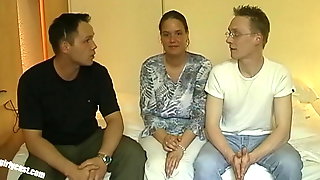 German Amateur Casting, German Interview, Cuckold