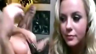 Bree olson fucked downward doggy style in this threeway