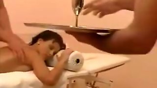 Hot Mother Getting Massaged And Banged