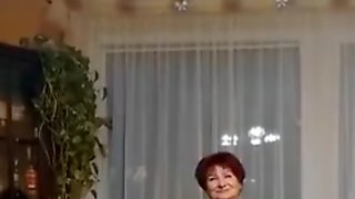 Sexy Amateur Polish Granny Shows Off For Her Hubby