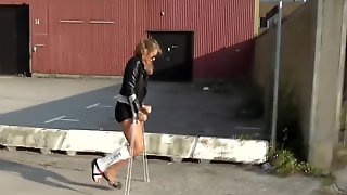Crutches Fetish