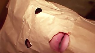 Humiliated! Awesome Natural Tits, Anal & Ass to Mouth w/ a Bag on her Head