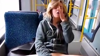 Bus Masturbation