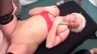 Very Hot And Nasty Blonde Mature Slut With Some Hot Red