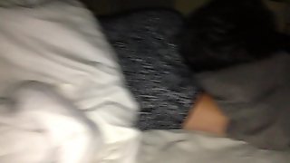Watching Porn And Masturbating, Sleeping Wife, Condom