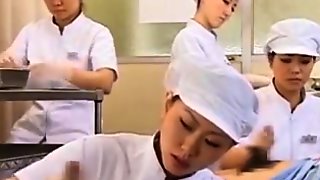 Japanese Nurse Handjob