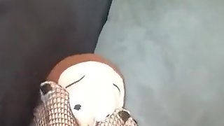 Giantess Finds and Crushes and Tramples Little Man (Morty Plush)