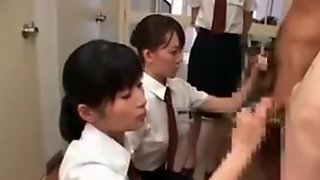 Asian Jail Gangbang With Police Women Rubbing Hard Cocks